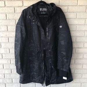 Michael Kors Lined Camo Jacket Xl 
